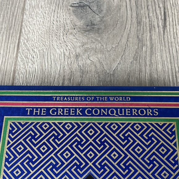 Greek Conquerors Treasures of the World - Stonehenge Press 1982 with foldouts - Picture 4 of 14